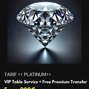 TARIF PLATINUM